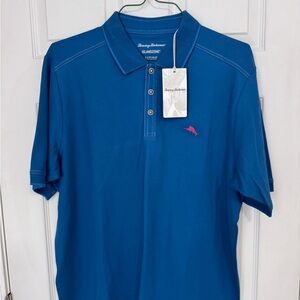 Tommy Bahama island Zone Blue Polo Shirt for Men